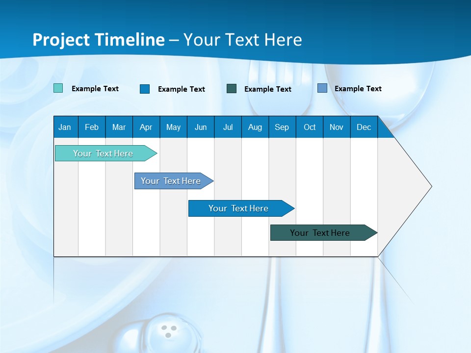 Table Fork Shaker PowerPoint Template