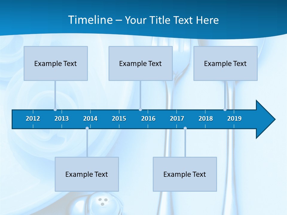 Table Fork Shaker PowerPoint Template