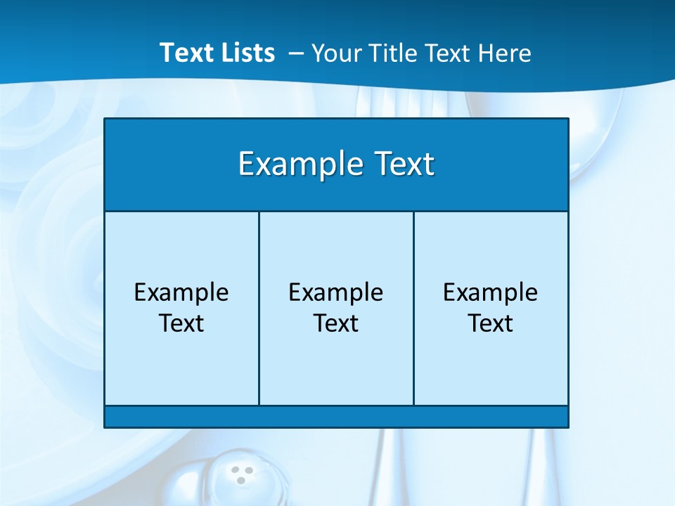 Table Fork Shaker PowerPoint Template