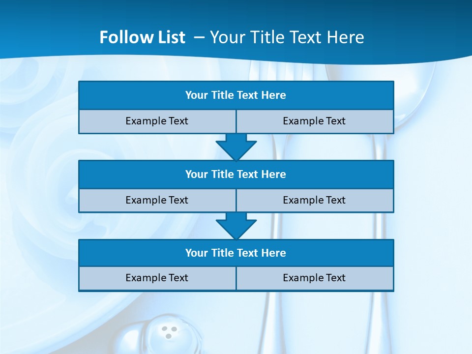 Table Fork Shaker PowerPoint Template