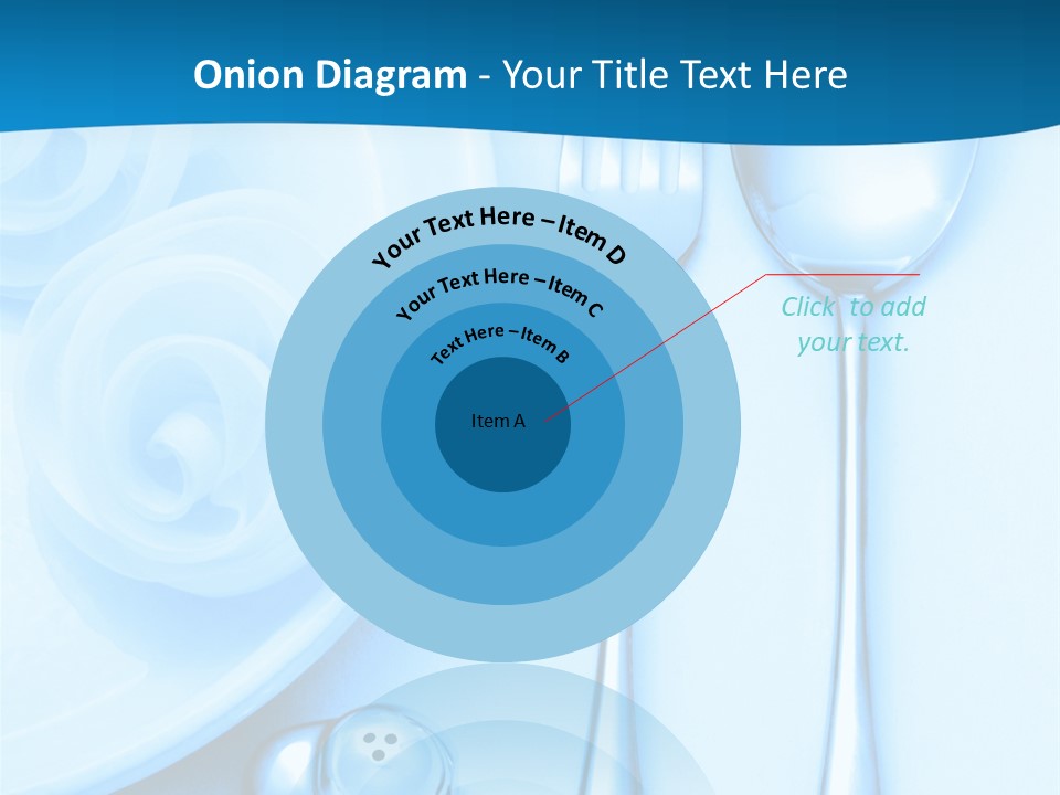 Table Fork Shaker PowerPoint Template