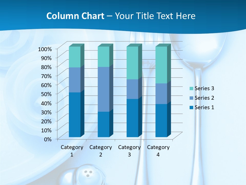 Table Fork Shaker PowerPoint Template