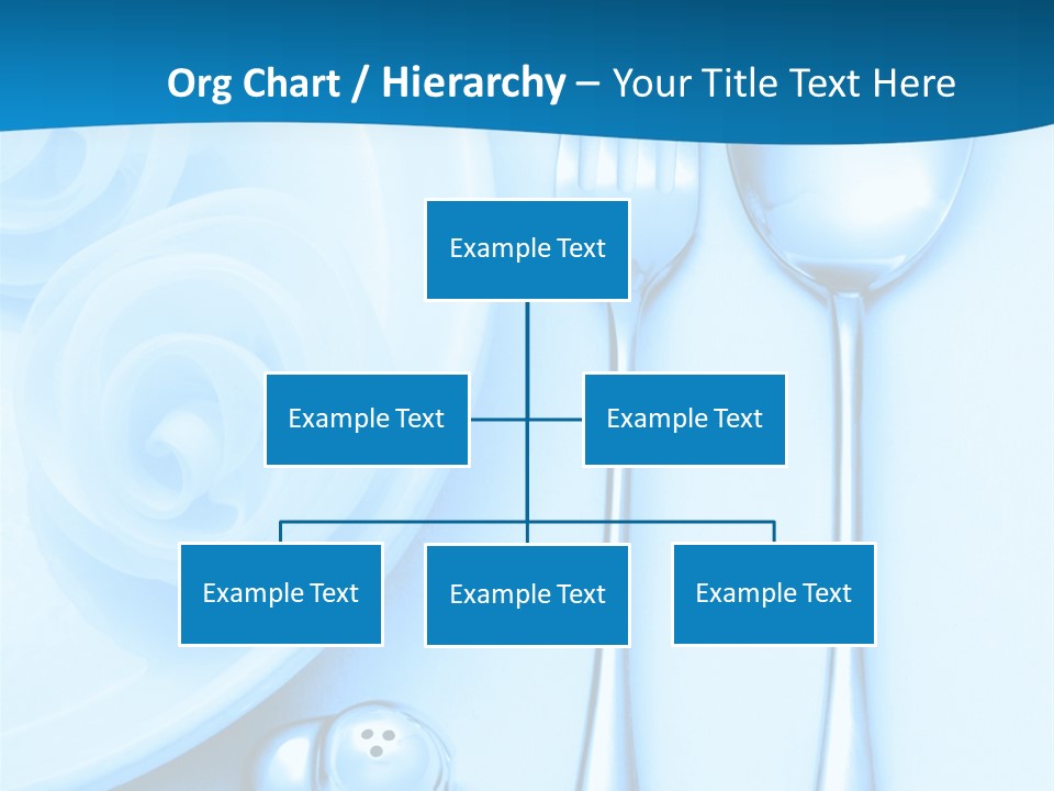 Table Fork Shaker PowerPoint Template