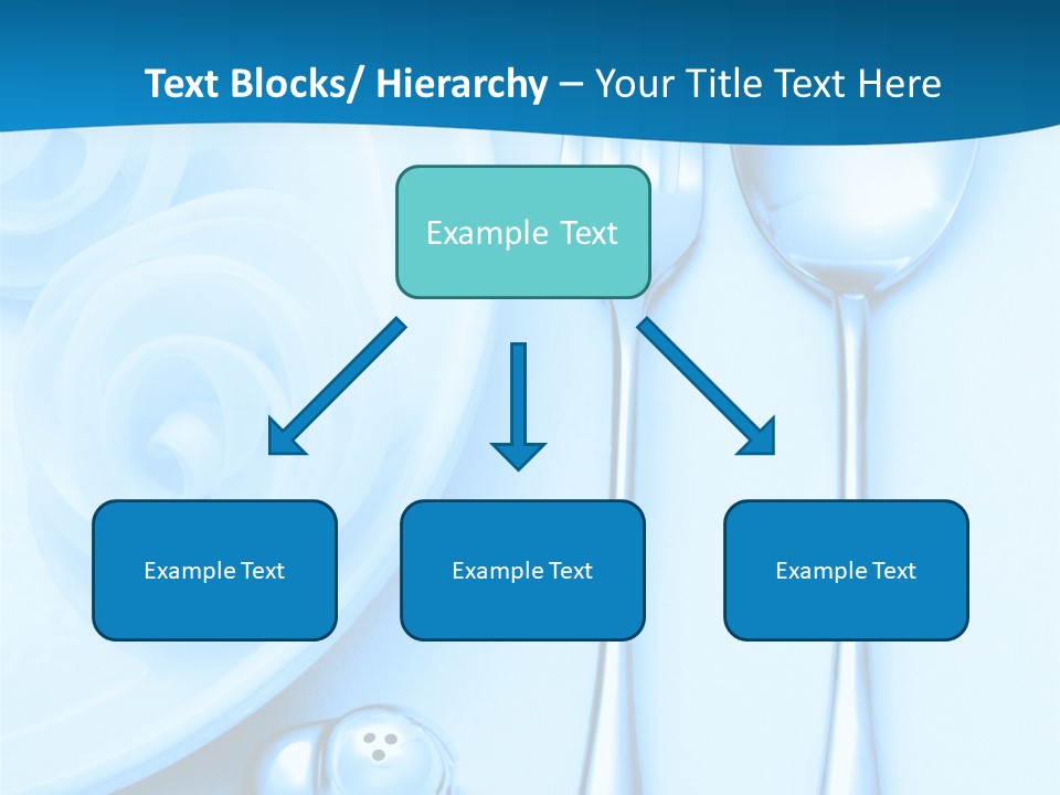 Table Fork Shaker PowerPoint Template