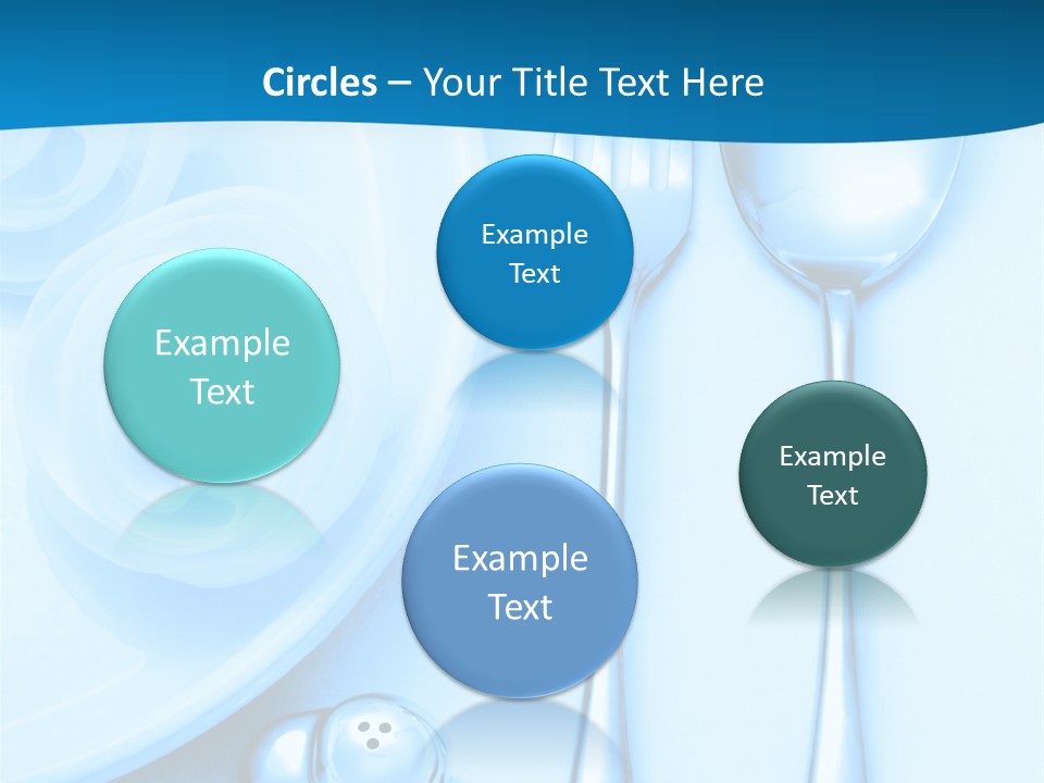 Table Fork Shaker PowerPoint Template