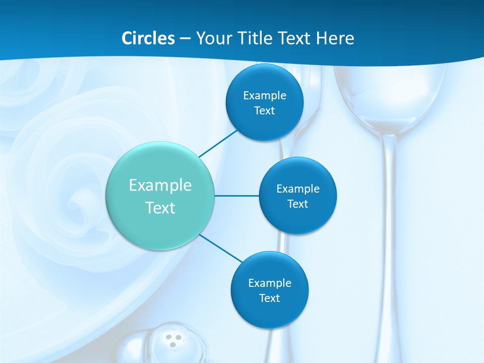 Table Fork Shaker PowerPoint Template