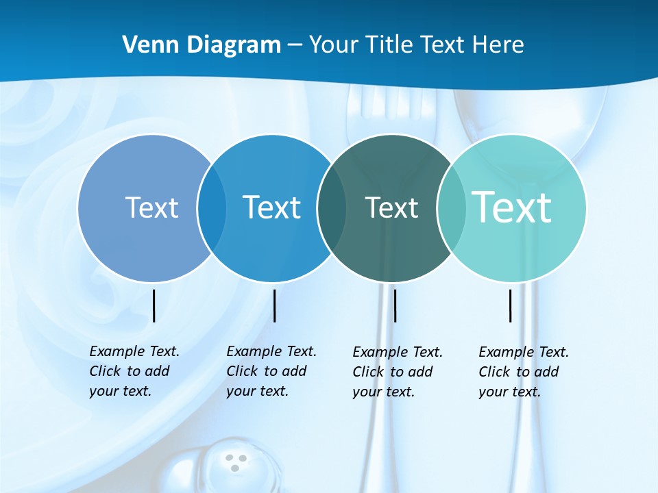 Table Fork Shaker PowerPoint Template