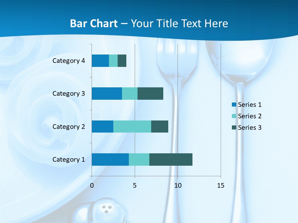 Table Fork Shaker PowerPoint Template