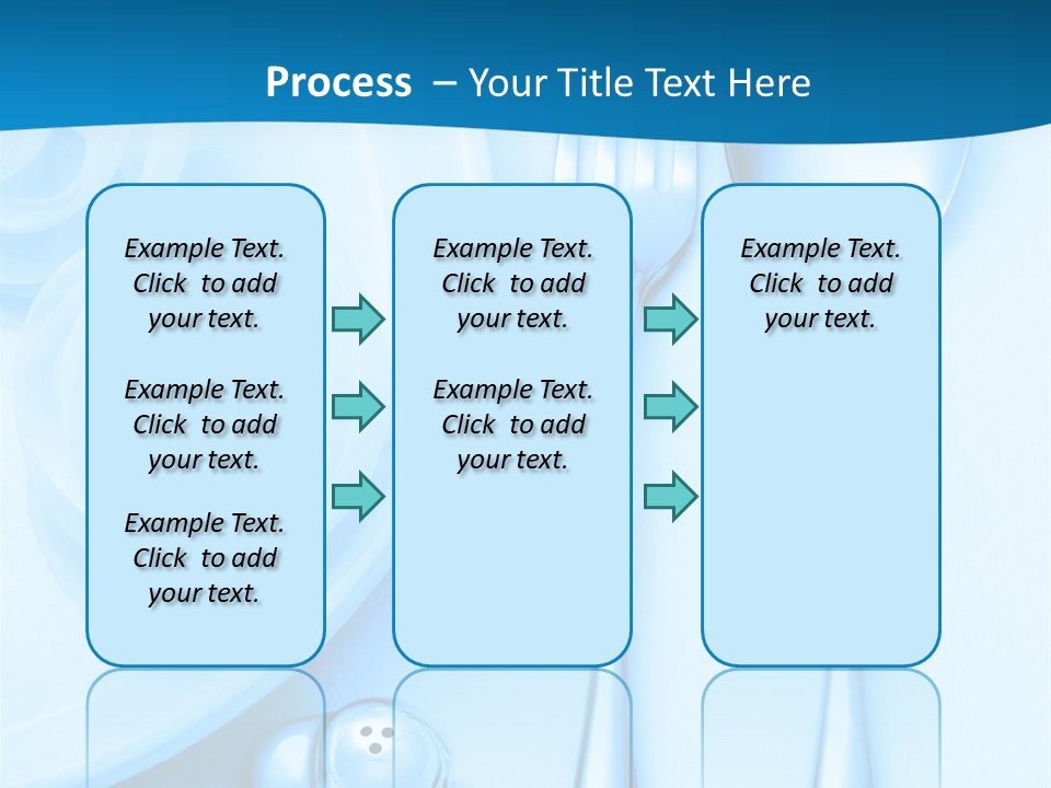 Table Fork Shaker PowerPoint Template