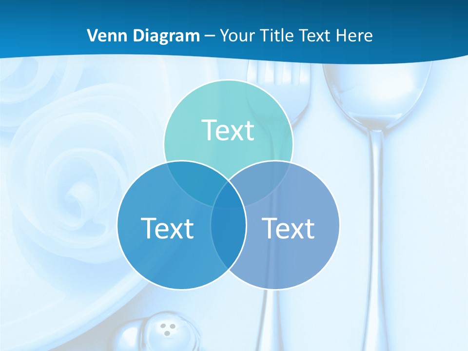 Table Fork Shaker PowerPoint Template