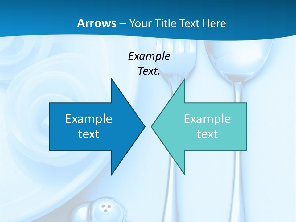 Table Fork Shaker PowerPoint Template