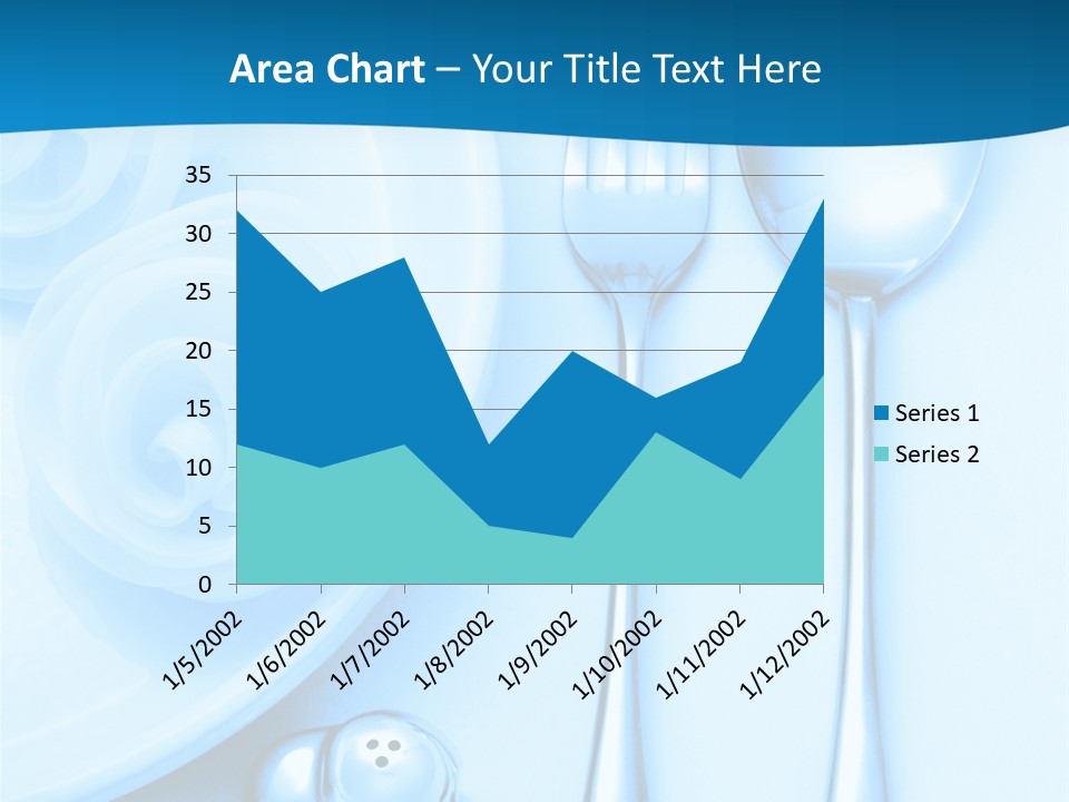 Table Fork Shaker PowerPoint Template