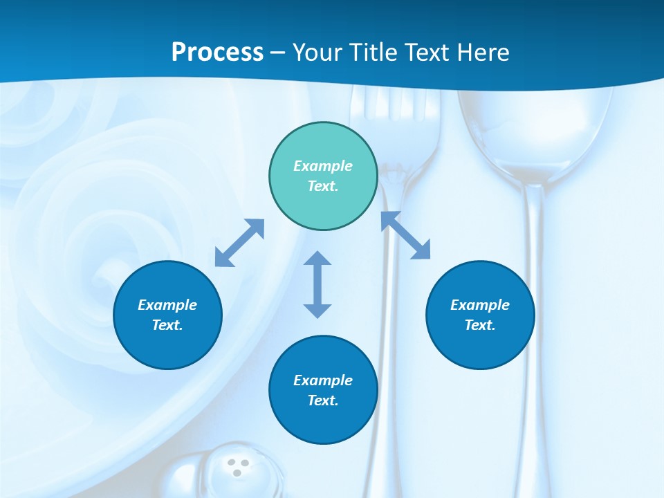 Table Fork Shaker PowerPoint Template