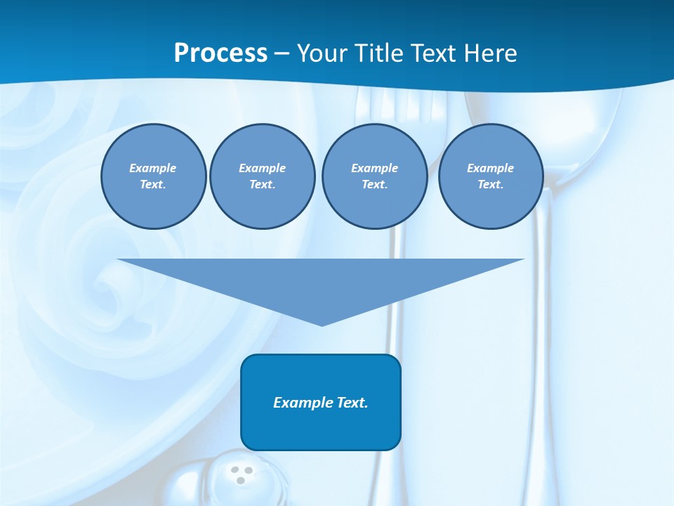 Table Fork Shaker PowerPoint Template