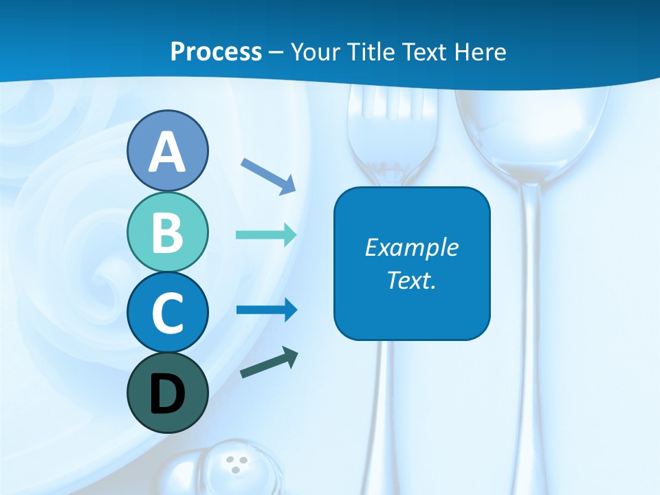 Table Fork Shaker PowerPoint Template