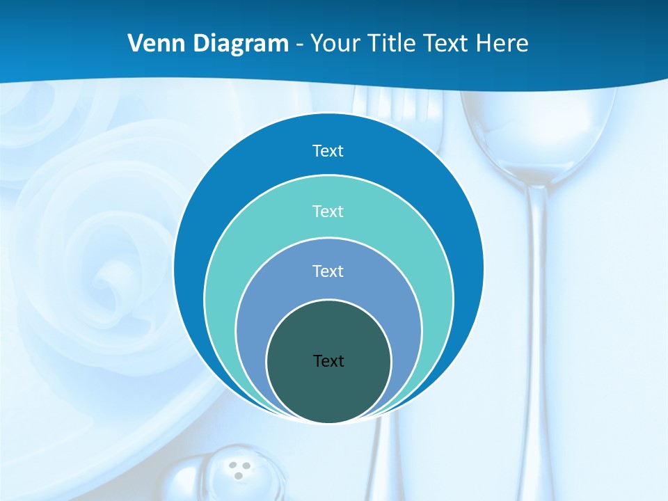 Table Fork Shaker PowerPoint Template