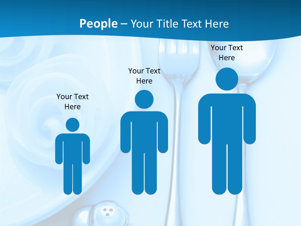 Table Fork Shaker PowerPoint Template