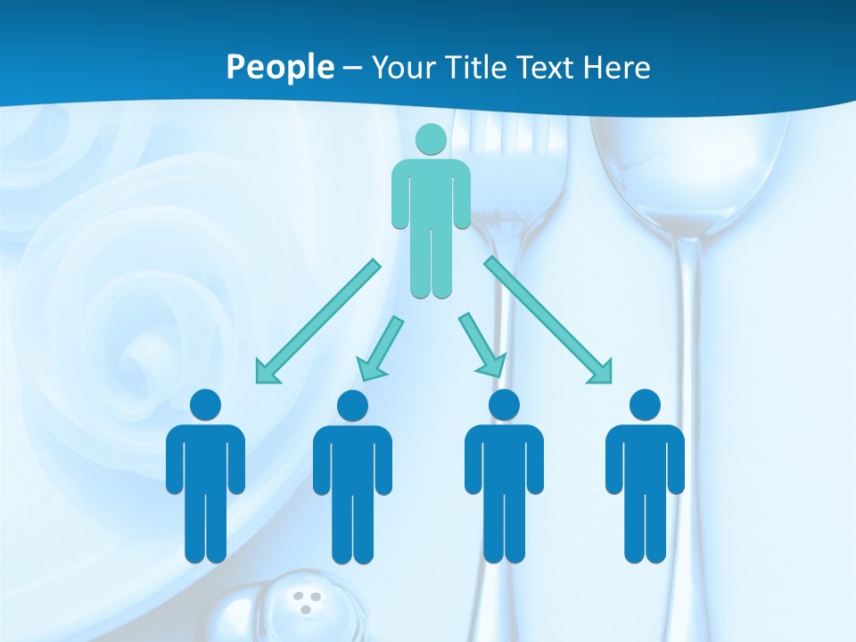 Table Fork Shaker PowerPoint Template