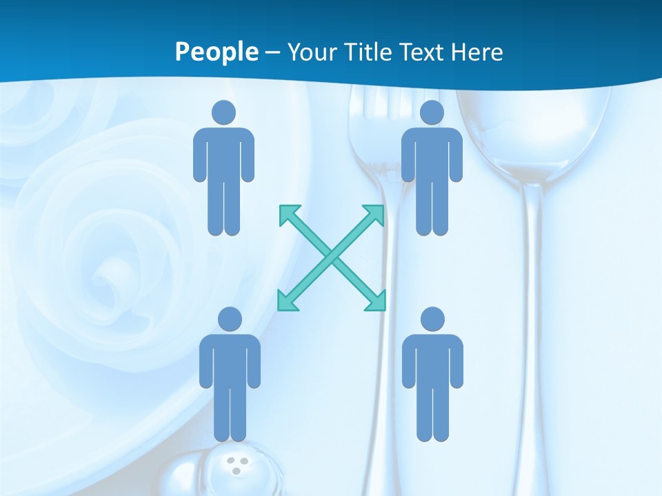 Table Fork Shaker PowerPoint Template