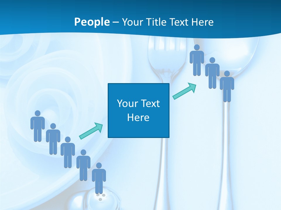 Table Fork Shaker PowerPoint Template