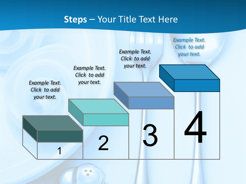 Table Fork Shaker PowerPoint Template