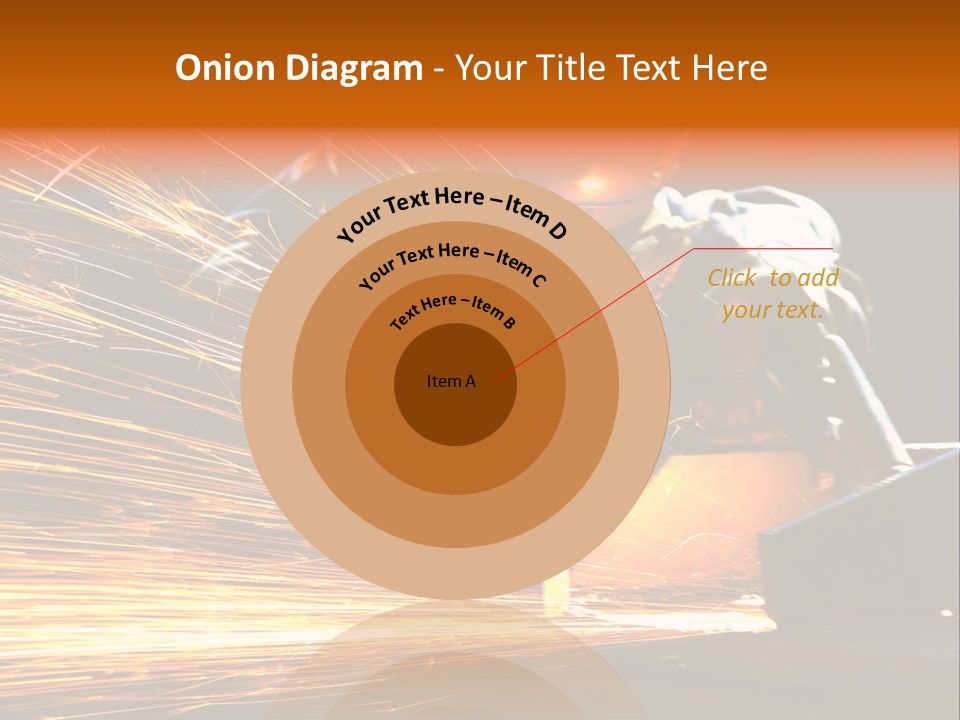 Arc Manufacture Fire PowerPoint Template