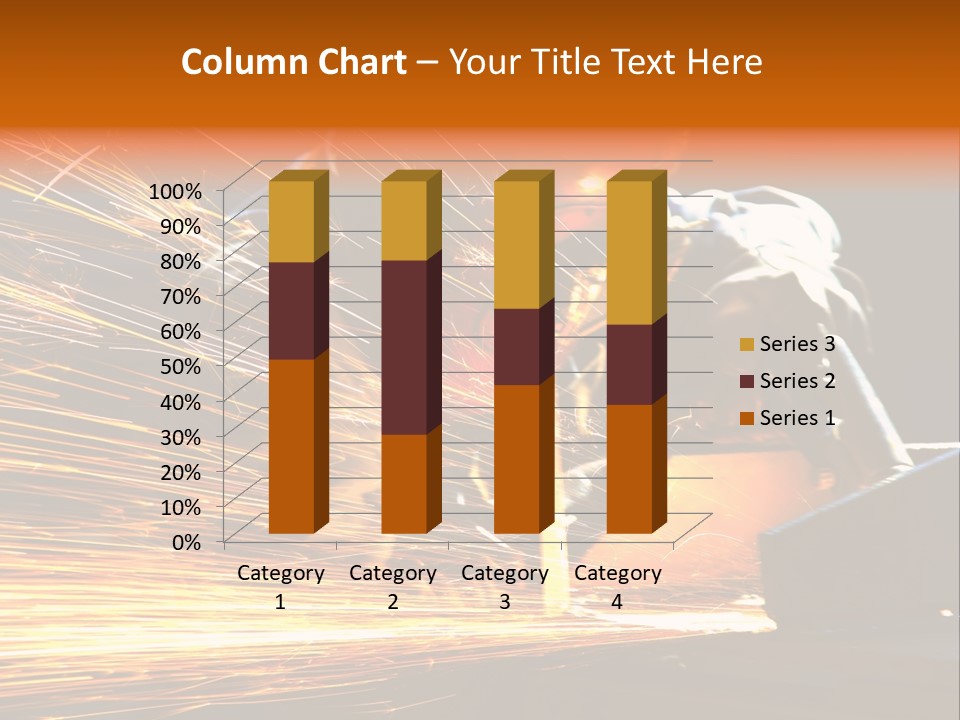 Arc Manufacture Fire PowerPoint Template