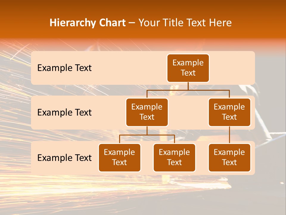 Arc Manufacture Fire PowerPoint Template