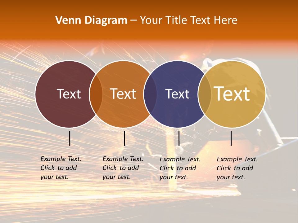 Arc Manufacture Fire PowerPoint Template