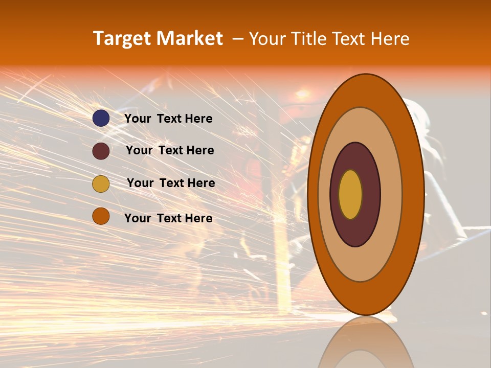 Arc Manufacture Fire PowerPoint Template