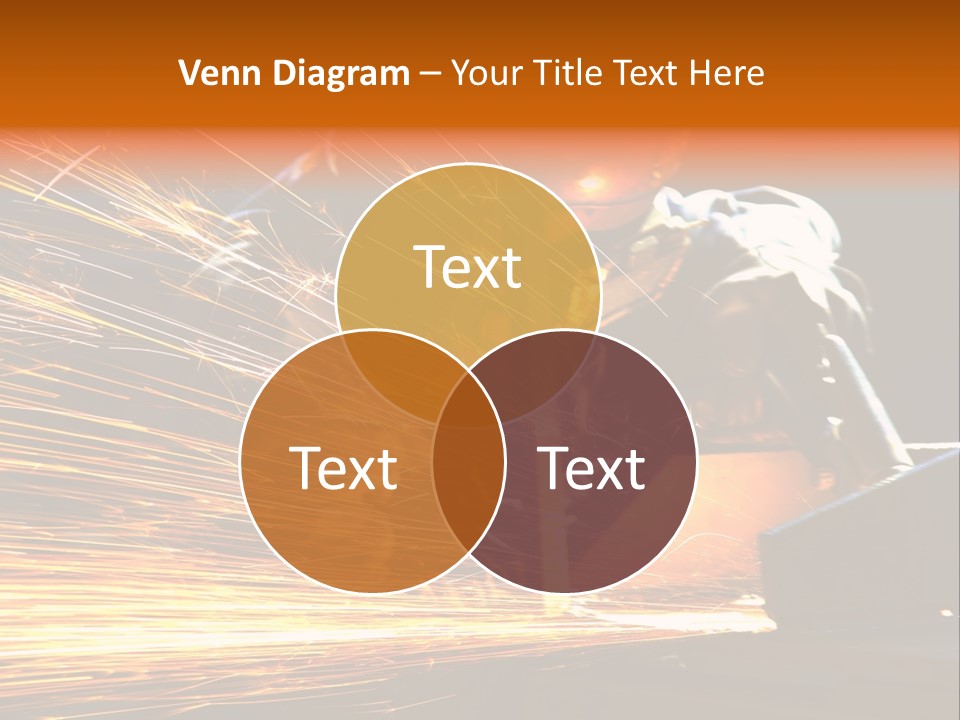 Arc Manufacture Fire PowerPoint Template