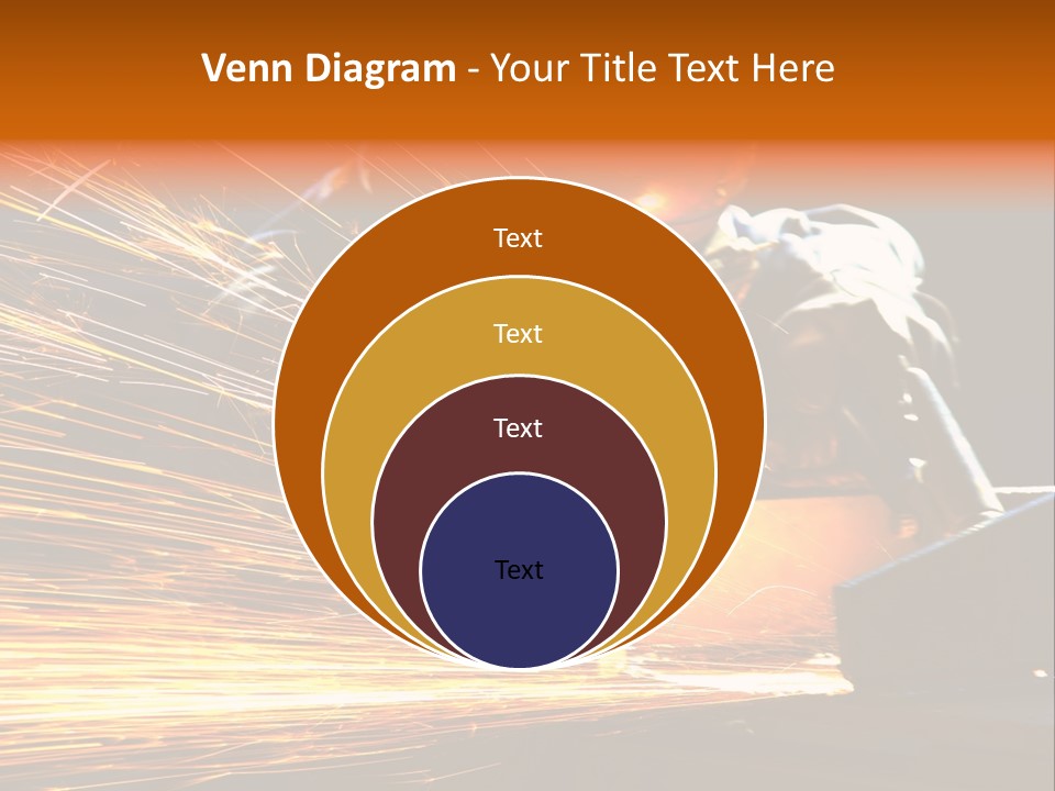Arc Manufacture Fire PowerPoint Template
