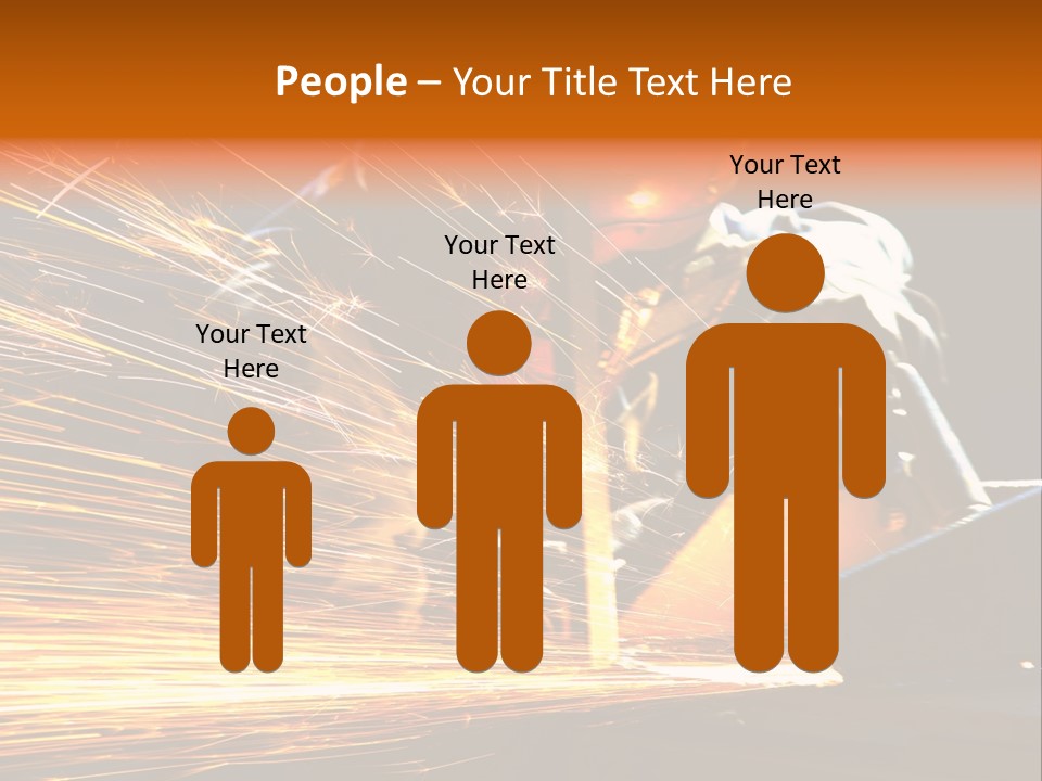 Arc Manufacture Fire PowerPoint Template