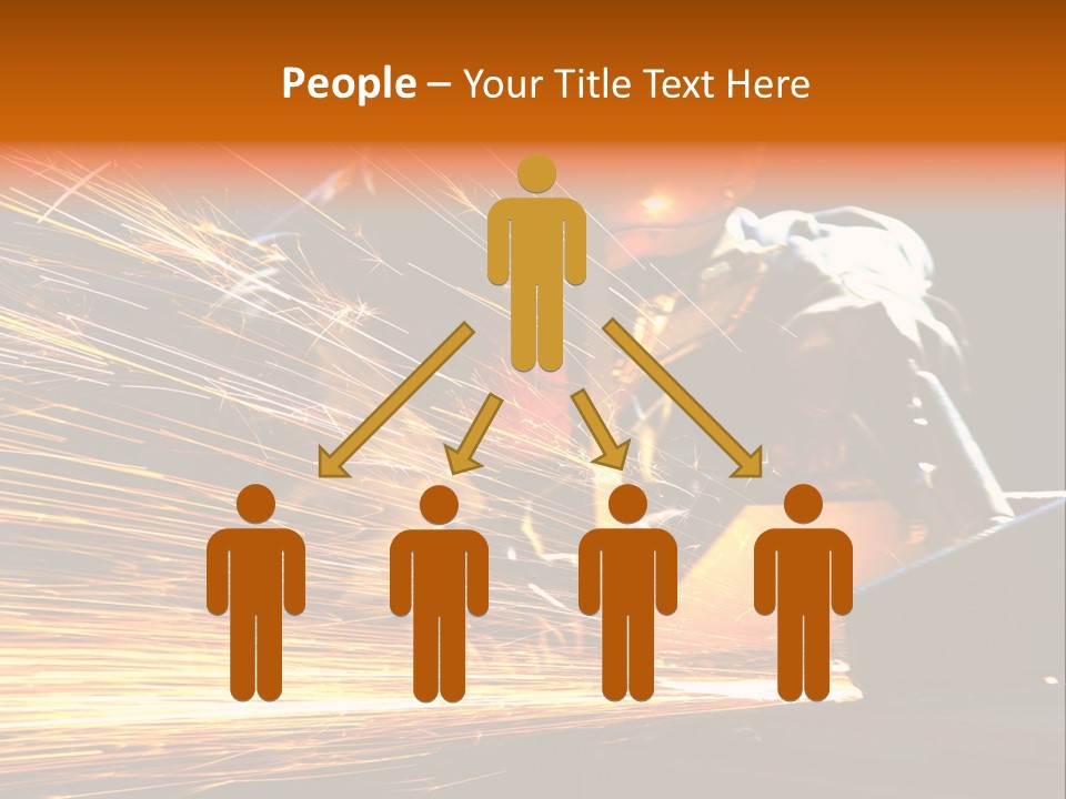 Arc Manufacture Fire PowerPoint Template