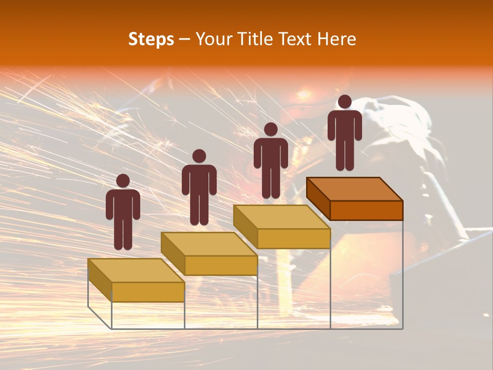 Arc Manufacture Fire PowerPoint Template