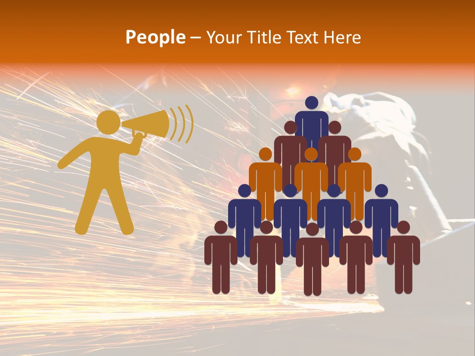 Arc Manufacture Fire PowerPoint Template