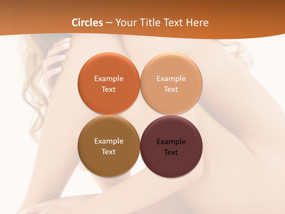Legs Skin Harmony PowerPoint Template