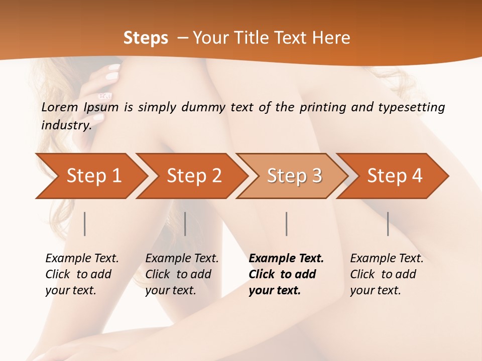 Legs Skin Harmony PowerPoint Template