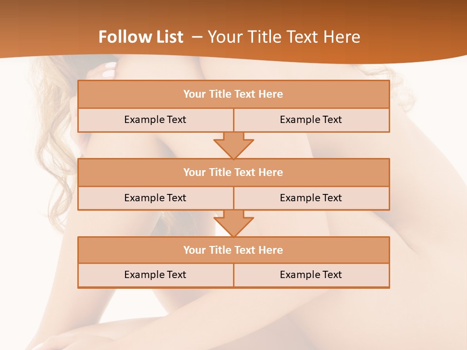 Legs Skin Harmony PowerPoint Template
