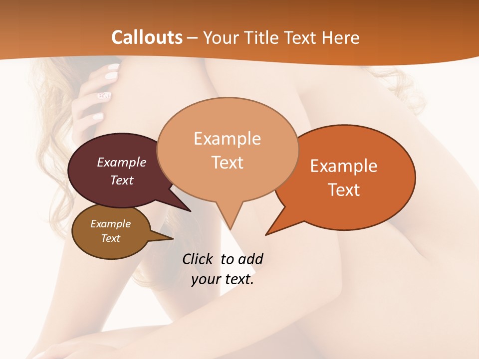 Legs Skin Harmony PowerPoint Template