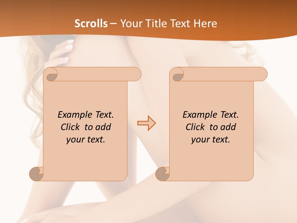 Legs Skin Harmony PowerPoint Template