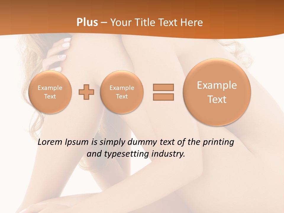 Legs Skin Harmony PowerPoint Template