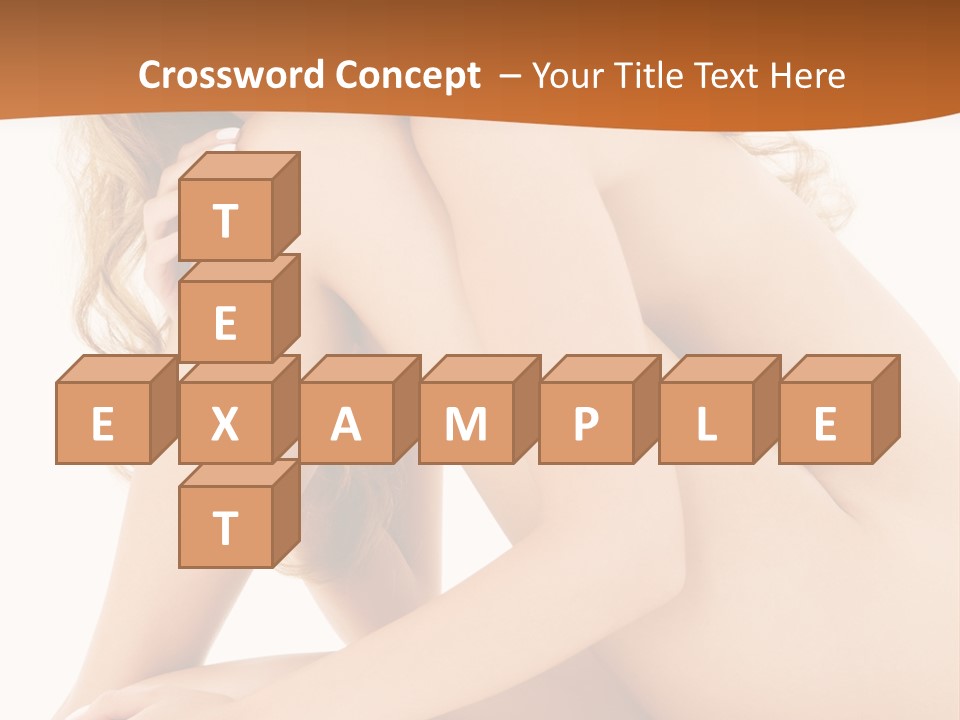 Legs Skin Harmony PowerPoint Template