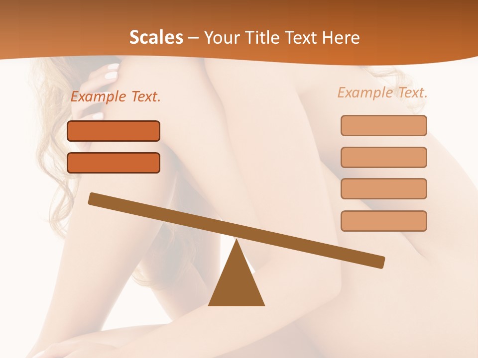 Legs Skin Harmony PowerPoint Template