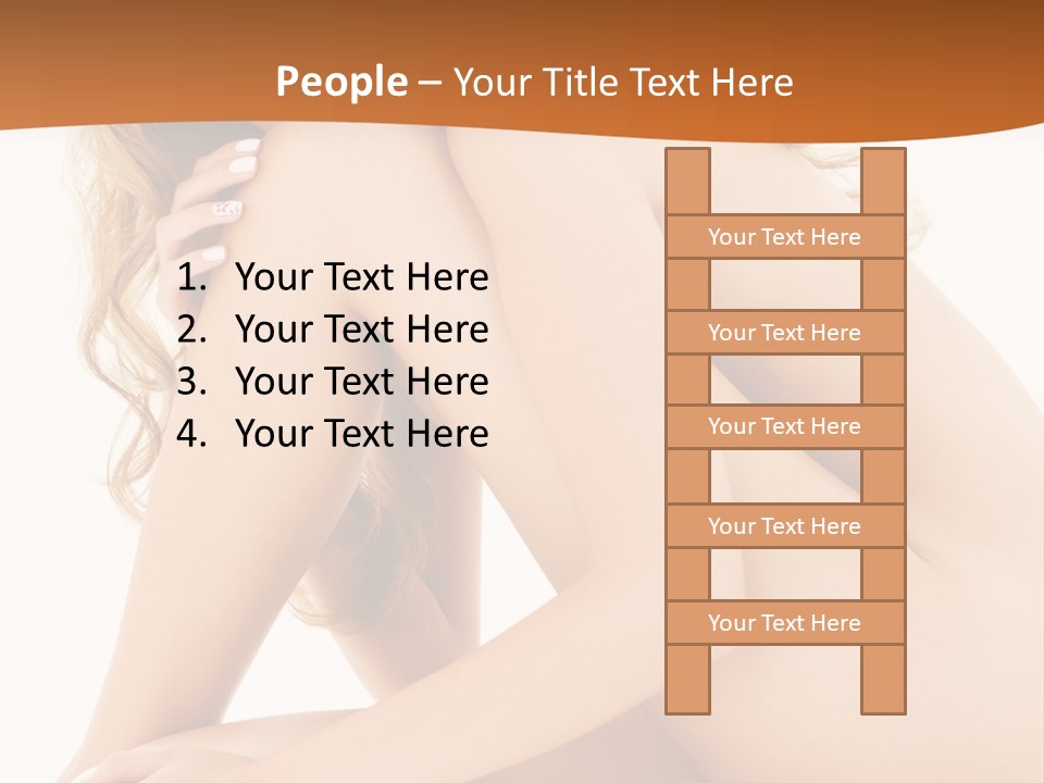 Legs Skin Harmony PowerPoint Template