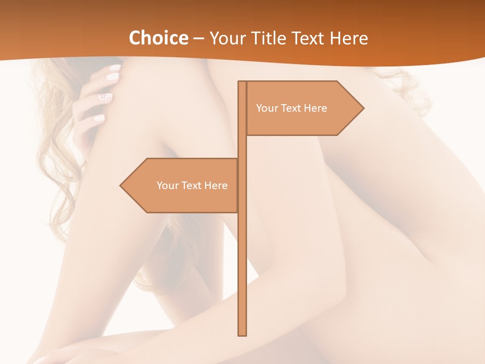 Legs Skin Harmony PowerPoint Template