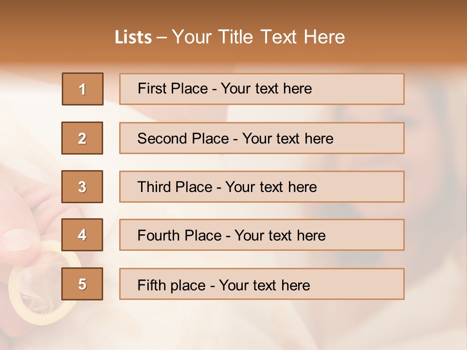 People Protection Contraception PowerPoint Template