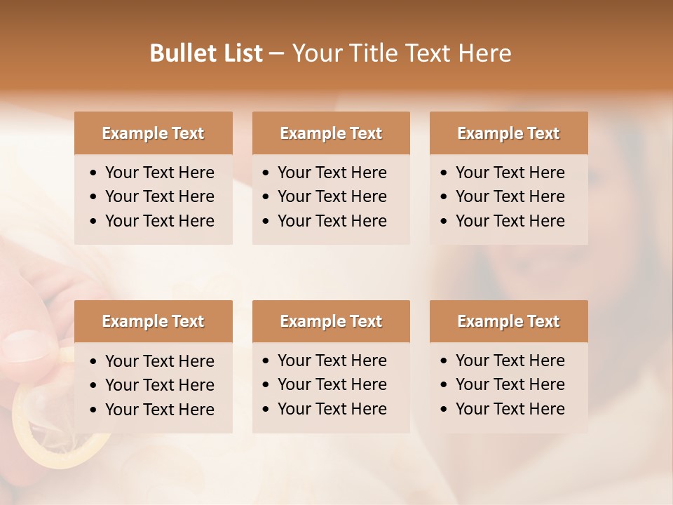 People Protection Contraception PowerPoint Template