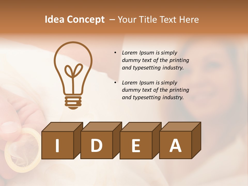 People Protection Contraception PowerPoint Template