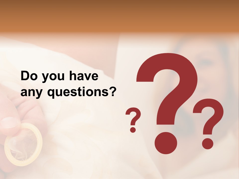 People Protection Contraception PowerPoint Template